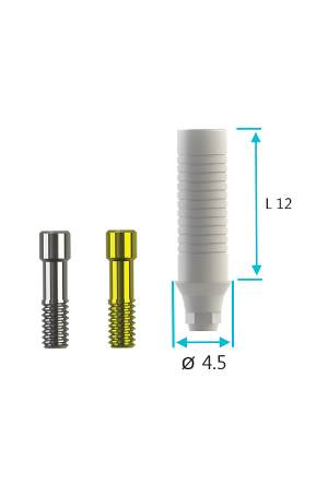 پلاستیک اباتمنت F- Plastic UCLA Abutment